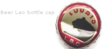 Beer Lao bottle cap