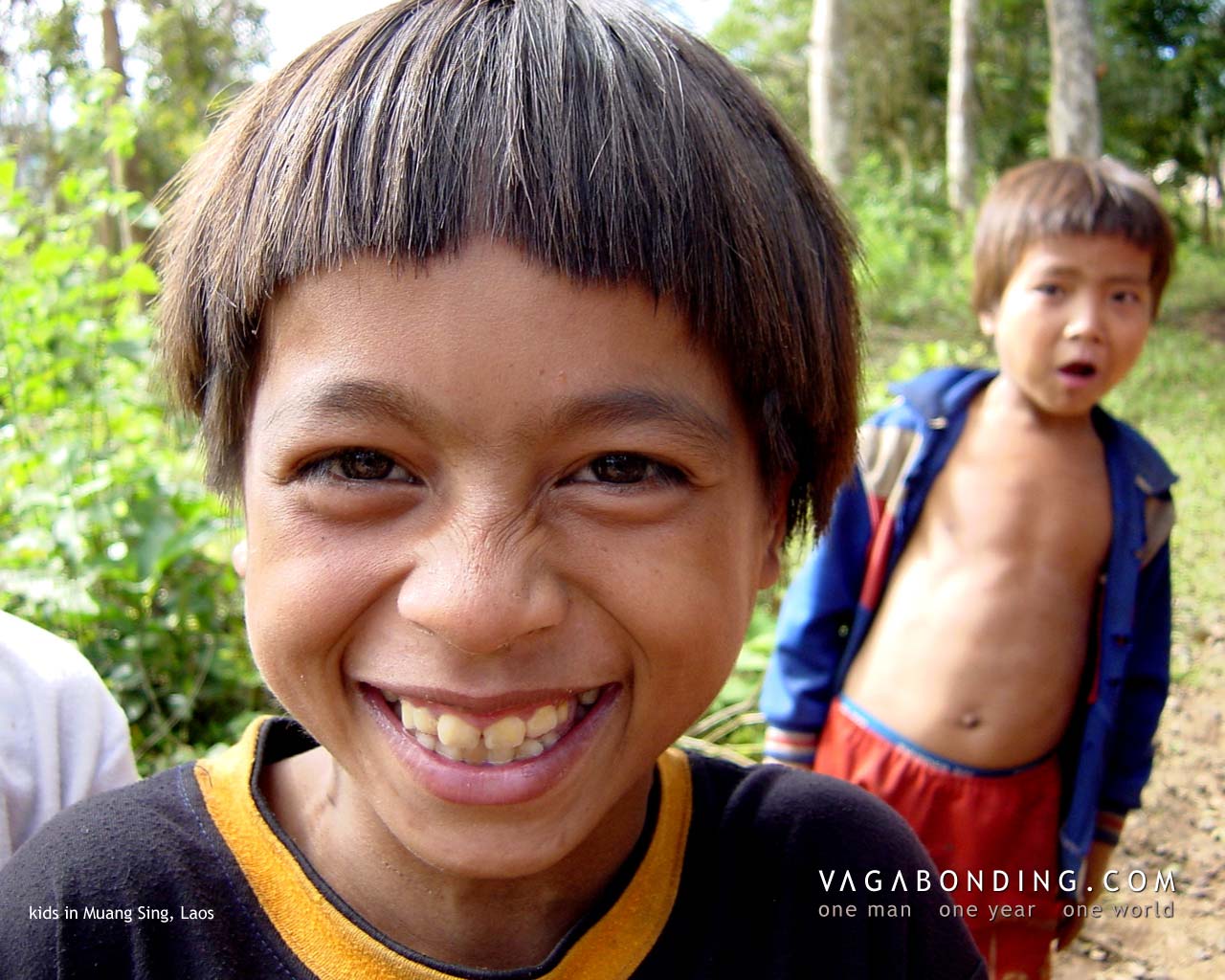 Kids in Laos